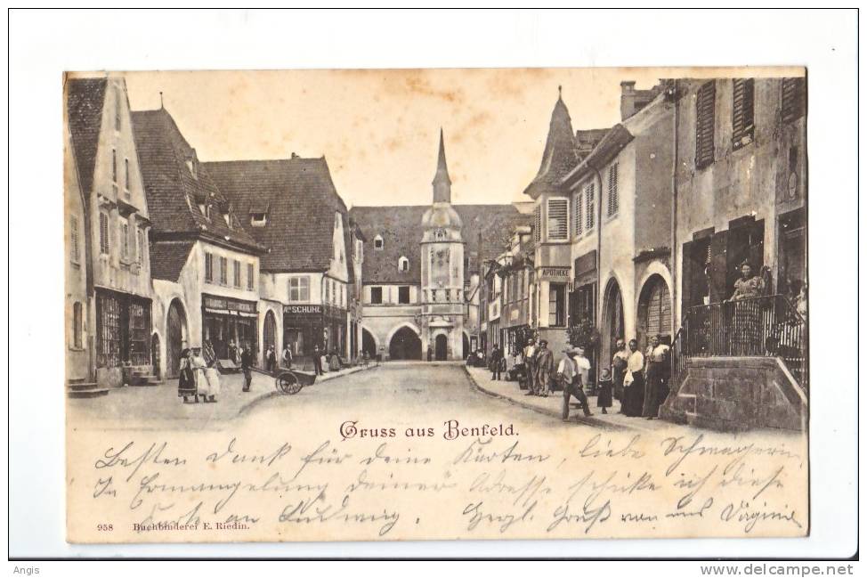 CPA---67---BENFELD------- GRUSS AUS  BENFELD - Benfeld