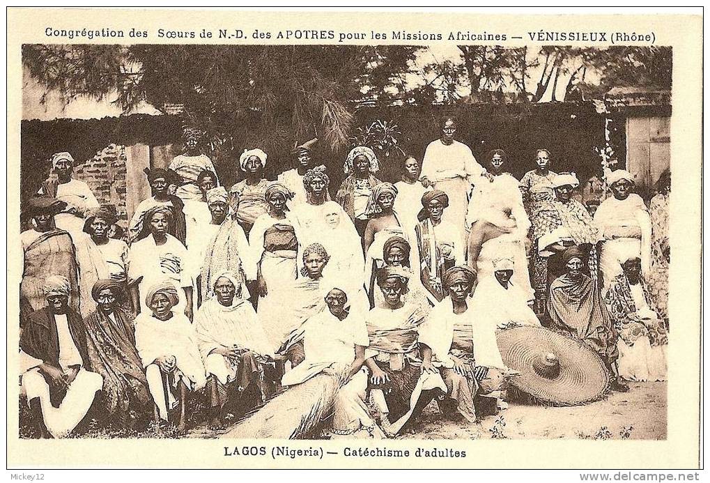 Congrégation Des Soeurs De Nôtre Dame Des Apôtres Pour Les Missions Africaines - VENISSIEUX- - Nigeria