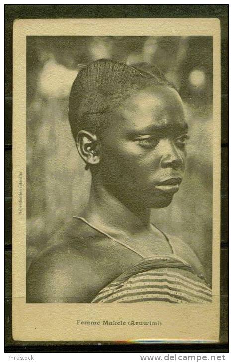 CONGO CPA Femme Makele - Other & Unclassified