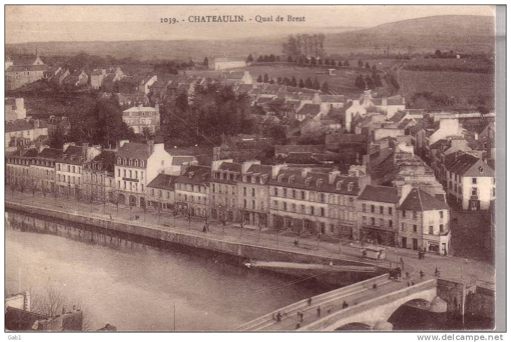 29 --- Chateaulin --- Quai De Brest - Châteaulin