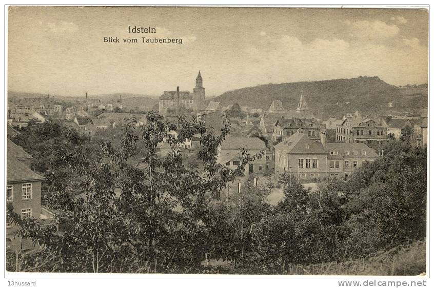 Carte Postale Ancienne Idstein - Blick Vom Taubenberg - Idstein