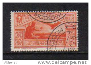 2RG391 - REGNO 1930 , Virgilio : Posta Aerea 1 Lira N. 22 - Posta Aerea