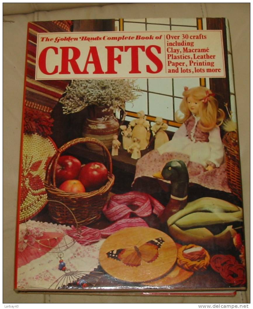 The Golden Hands Complete Book Of Crafts 1977 -l9 - Other & Unclassified