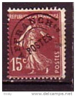 M3861 - FRANCE PREO Yv N°53 * - 1893-1947
