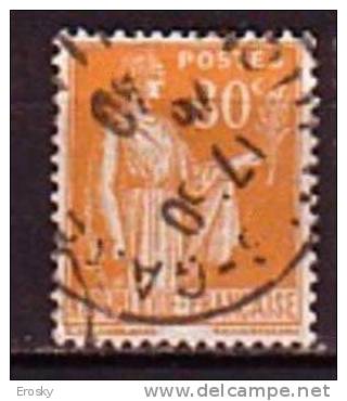 M0414 - FRANCE Yv N°366 - 1932-39 Paix