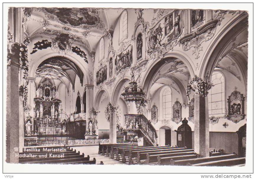 BASILIKA MARIASTEIN.- Hochaller Und Kanzel.18 - Metzerlen-Mariastein