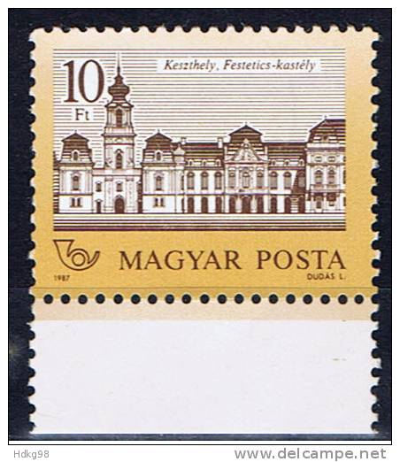 H+ Ungarn 1987 Mi 3901 Keszthely - Unused Stamps