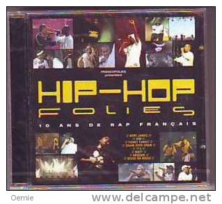 HIP HOP  FOLIES    °°°°°°  1O ANS DE RAP FRANCAIS     Cd   20  TITRES - Rap En Hip Hop