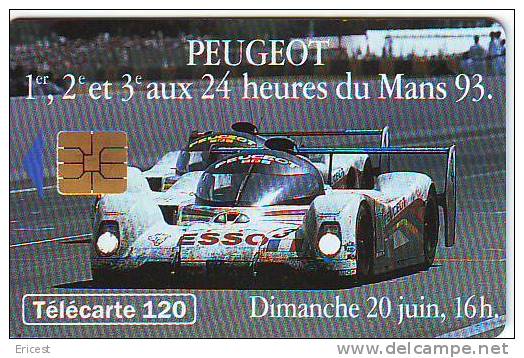 PEUGEOT 905 20 JUIN 6H00 120U SO3 07.93 BON ETAT - 1993