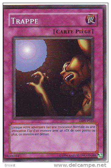 - TRAPPE DDY-F025 BON ETAT - Yu-Gi-Oh