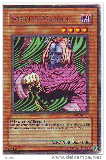 - SORCIER MASQUE MRD-F019 ETAT MOYEN (Bords Marqués) - Yu-Gi-Oh