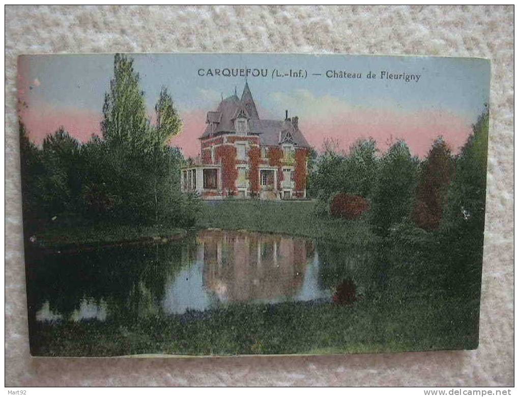 44 CARQUEFOU CHATEAU DE FLEURIGNY - Carquefou