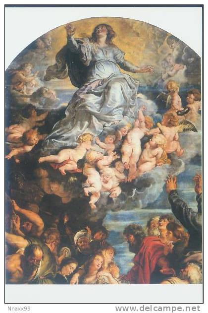 Art - Angels - Painted By Peter Paul Rubens, 1614, Stored In Kunsthistorisches Museum Of Vienna, Austria - Otros & Sin Clasificación