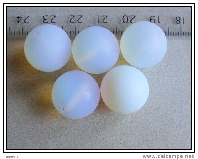 1 Enorme Perle En Opalite 17mm - Perles