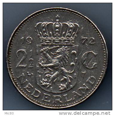 Pays-Bas 2,5 Gulden 1972 Ttb/sup - 1948-1980: Juliana