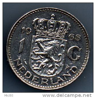 Pays-Bas 1 Gulden 1968 Sup - 1948-1980: Juliana