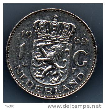 Pays-Bas 1 Gulden 1969 Sup - 1948-1980: Juliana