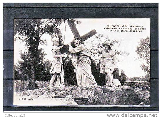 LOIRE ATLANTIQUE - Pontchâteau - Calvaire De La Madeleine - 2è Station Jésus Est Chargé De Sa Croix - Pontchâteau