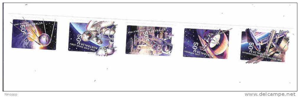 Australia-2007 50 Years In The Space Self Adhesive MNH - Nuevos