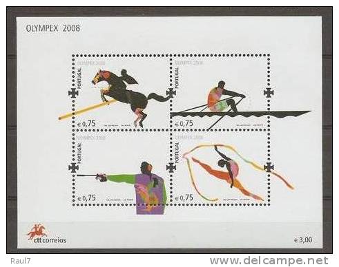 PORTUGAL 2008 J.O. ETE  CHINE BF NEUF ** (MNH) BEIJING 2008 - Verano 2008: Pékin