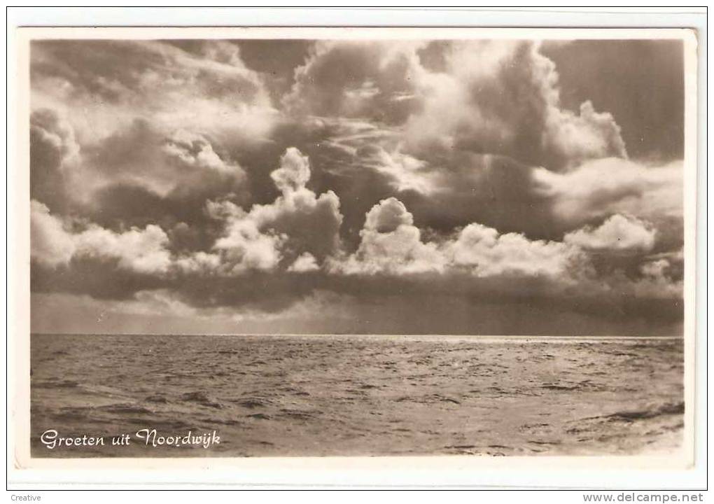 NOORDWIJK Zee En Wolkenstudie 1952 - Noordwijk (aan Zee)