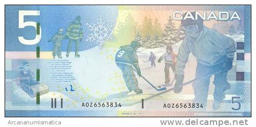 CANADA  5 DOLARES  2.006   SC/UNC/PLANCHA    DL-5715a - Canada