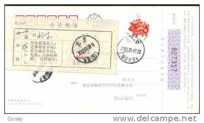 Cycling Bike Bicycle Postman Newspaper  ,  Pre-stamped Card, Postal Stationery - Vélo