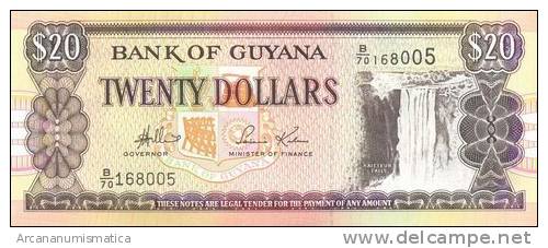 GUYANA  20  DOLARES  1.991  SC/UNC/PLANCHA    DL-5716b - Guyana