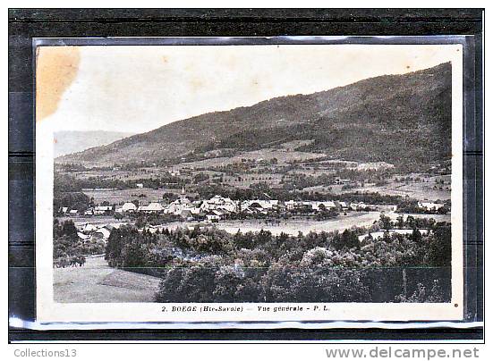 HAUTE SAVOIE - Boege - Vue Générale - Boëge