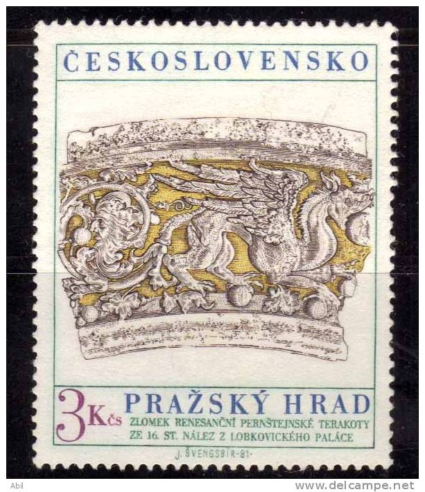 Tchécoslovaquie 1981 N°Y.T. : 2462** - Unused Stamps