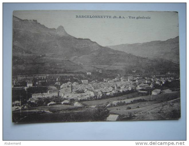 Barcelonnette , Vue Générale. - Barcelonnette