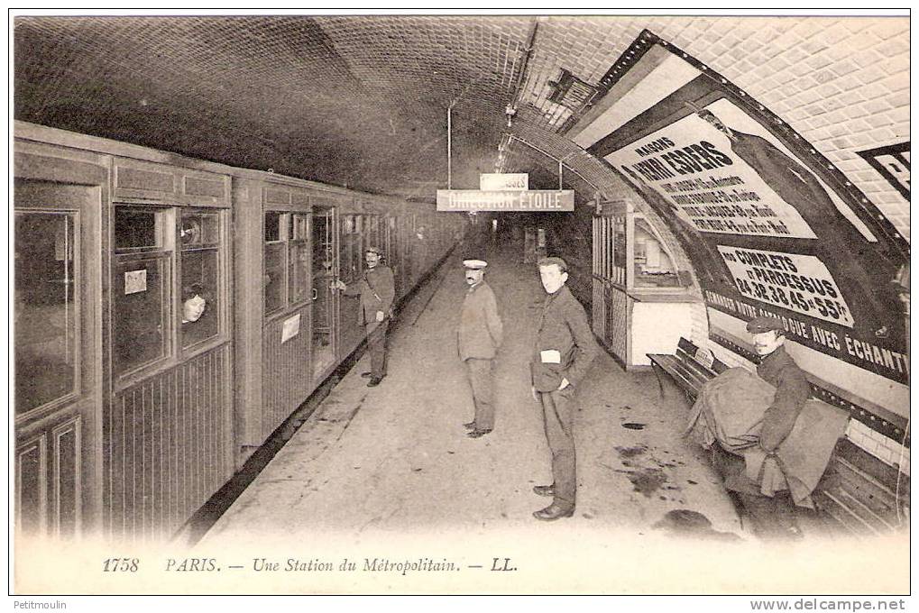 PARIS - Une Station Du Métropolitain - Pasteur - Métro