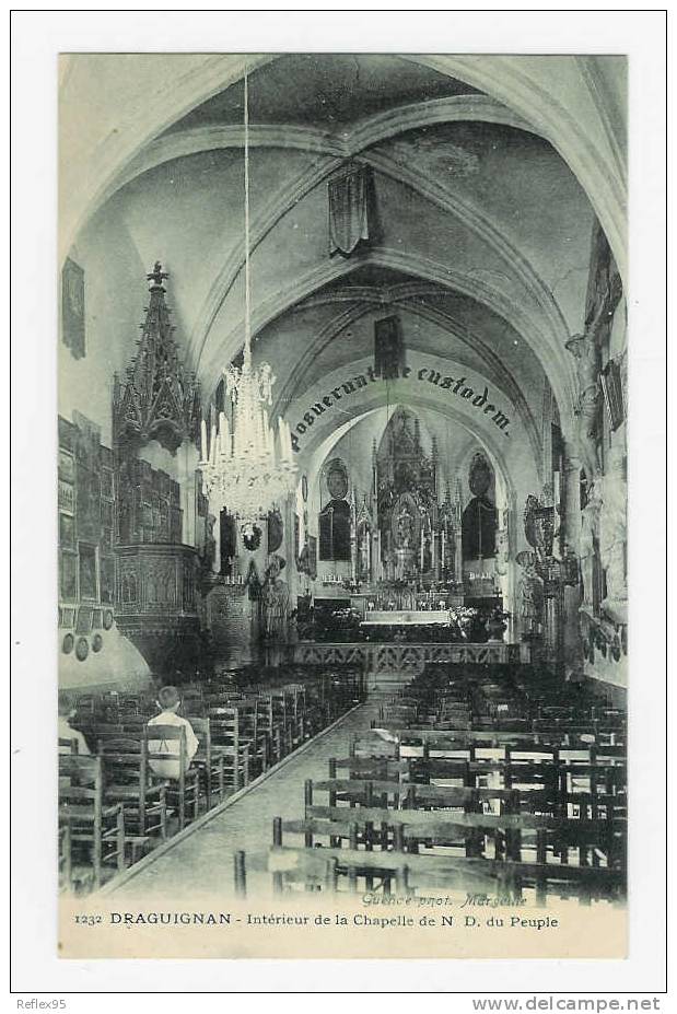 DRAGUIGNAN - Intérieur De La Chapelle Notre Dame Du Peuple - Draguignan