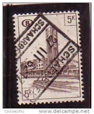 BELGIQUE Y & T N° 340 ( O ) 1953-57 COB 340 - Other & Unclassified