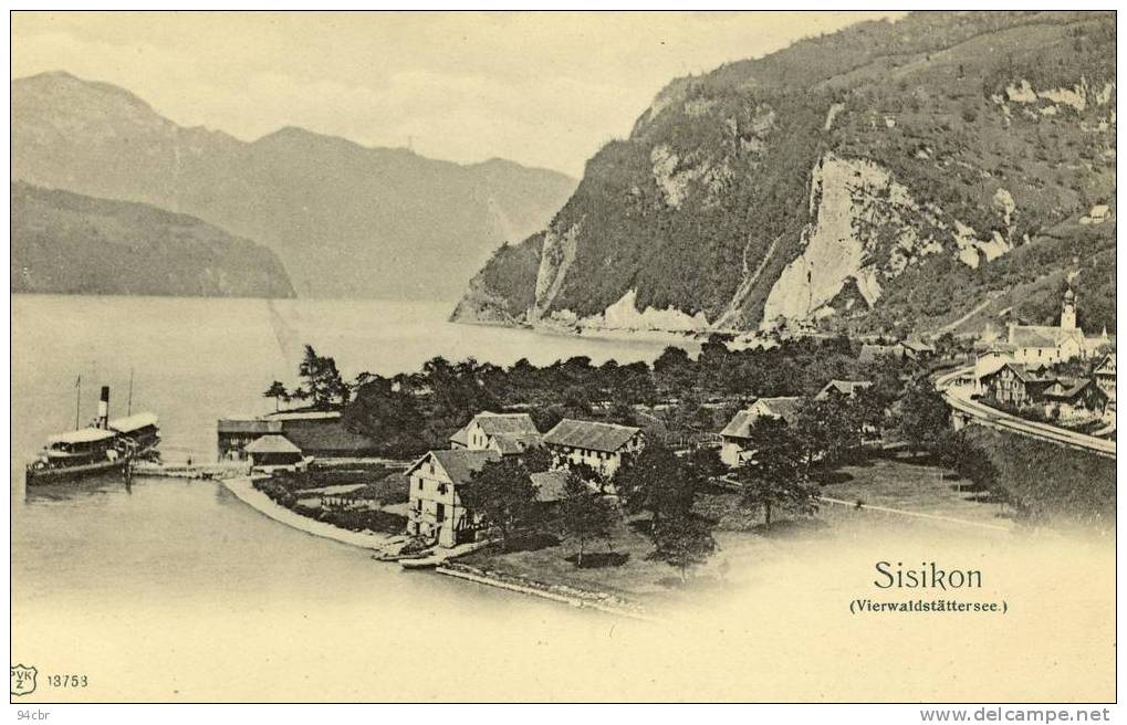 CPA (SUISSE - A )   SISIKON - Sisikon