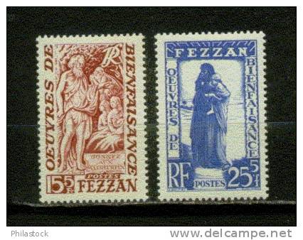 FEZZAN Nº 54 & 55 * - Unused Stamps