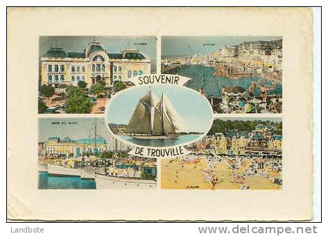 Souvenir De Trouville - Le Casino - La Piscine - Bassin Des Yachts - La Plage - Bolbec