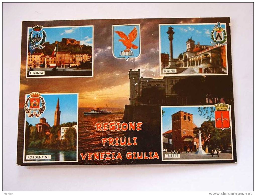 Friuli Venezia Giulia - Gorizia - Udine Pordenone -Trieste      VF  D22707 - Pordenone