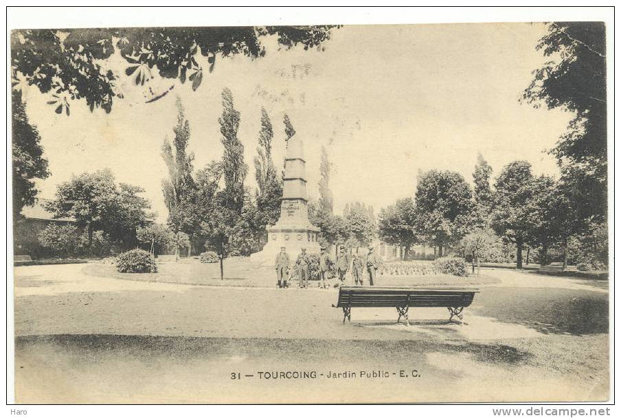 TOURCOING - Jardin Public (998) - Tourcoing