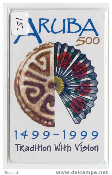 ARUBA (15) Télécarte Telefonkarte Phonecard Telefoonkaart - Aruba
