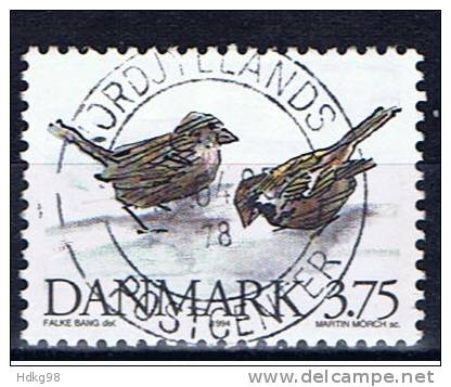 DK Dänemark 1994 Mi 1086 Sperlinge - Gebraucht