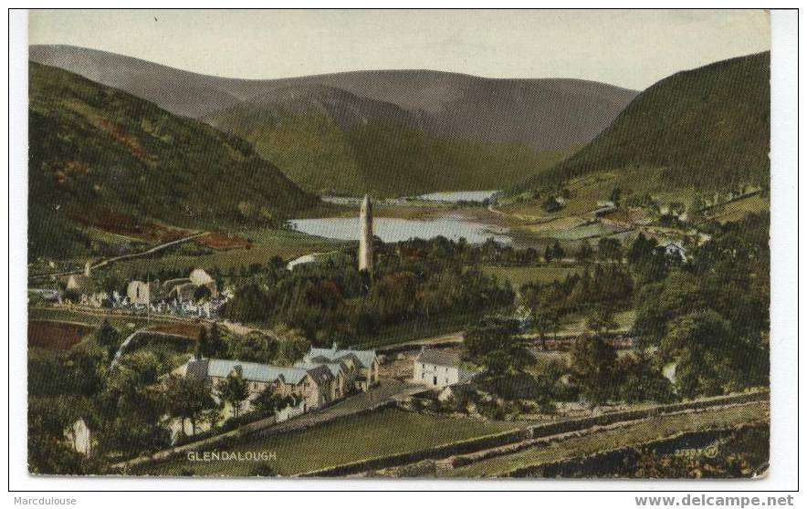 Glendalough. Colorisée. Colored. - Wicklow