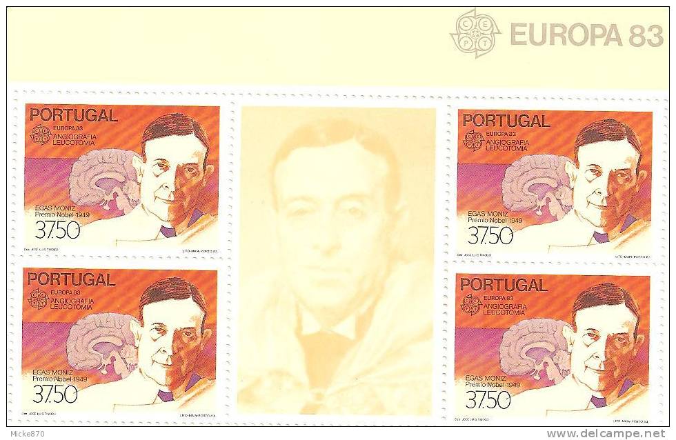 Portugal Bloc N°41 Neuf** Europa 83 - 1983