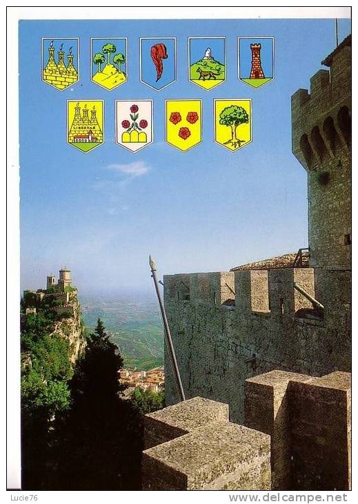 République De San Marin -  Détail De La Seconde Tour  - N° SM 15 - San Marino