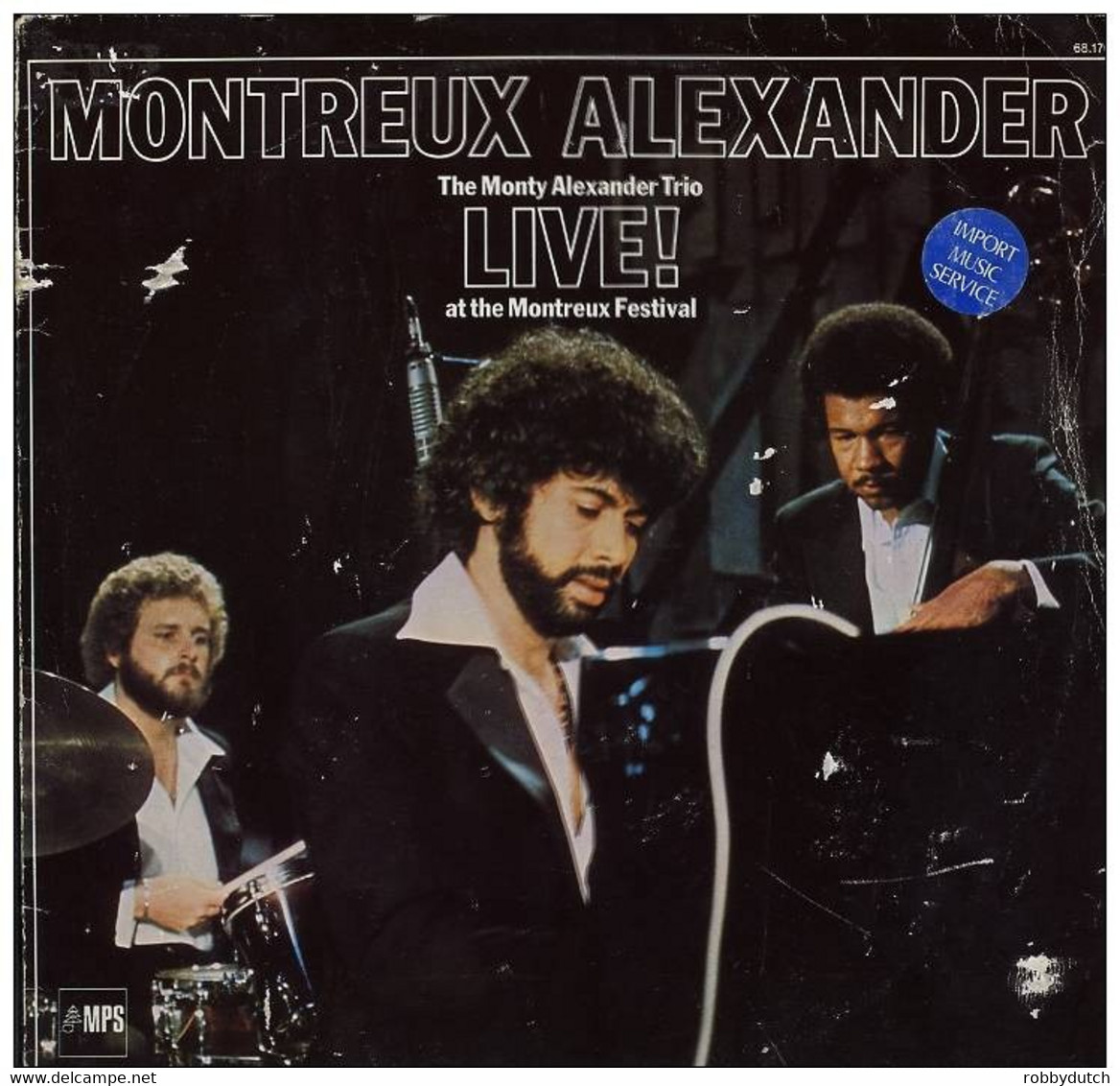 * LP * THE MONTY ALEXANDER TRIO - MONTREUX ALEXANDER (Germany 1977 On MPS Records) - Jazz