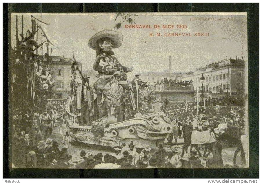 CARNAVAL De NICE CPA - Carnival