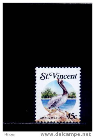 Saint Vincent Michel .no.1107 Neuf** - Pelicans