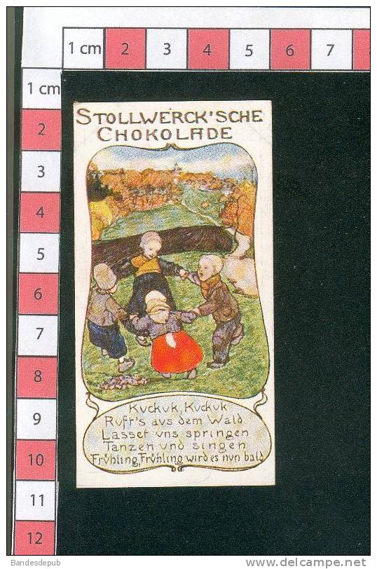 Stollwerck Chromo Allemande Thème Ronde Enfant - Stollwerck