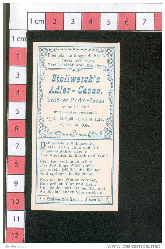 Stollwerck Chromo Allemande Thème Ronde Enfant - Stollwerck