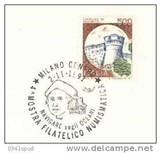 1991 Italia  Milano Cristoforo Colombo - Onderzoekers